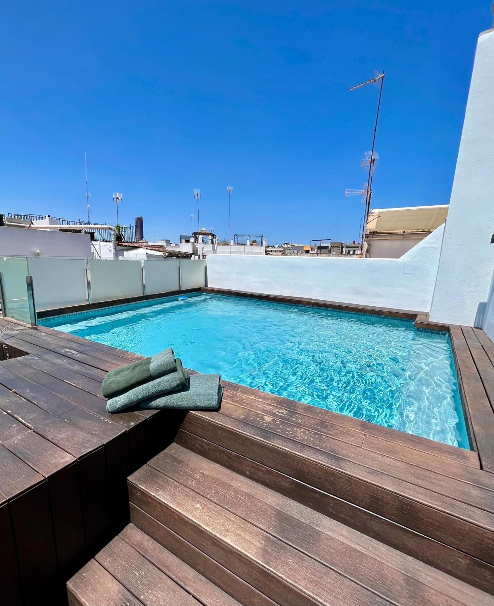 Fdez Amazing House By Cathedral And Giralda With Private Pool Villa Sevilla Bagian luar foto